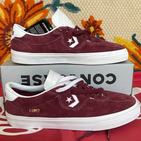 Converse 171329C
LOUIE LOPEZ PRO OX
DEEP BORDEAUX/WHITE/WHITE
WMNS sneakers - Picture 3 of 16